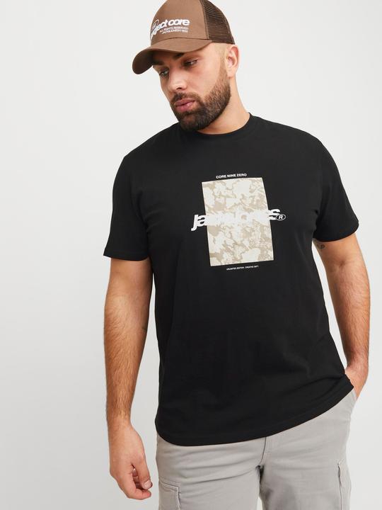 Produktbild Jack & Jones Plus Size Gedruckt T-shirt T-shirt (4XL)