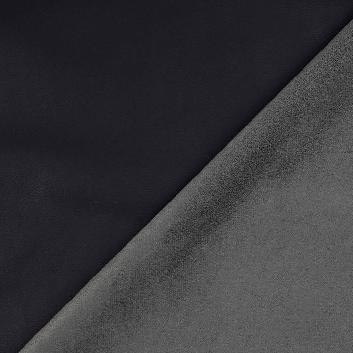 Actual product image Stoffrestposten Garment leather - Dark blue - Minimum quantity: 1 metre