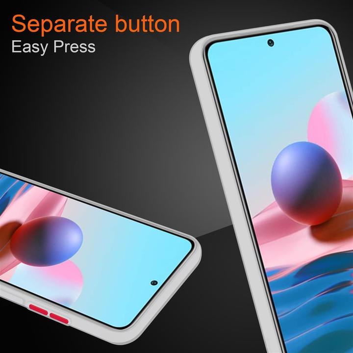 Actual product image Cadorabo Hybrid Matt Cover (Xiaomi Redmi Note 10S, Xiaomi Mi Note 10)
