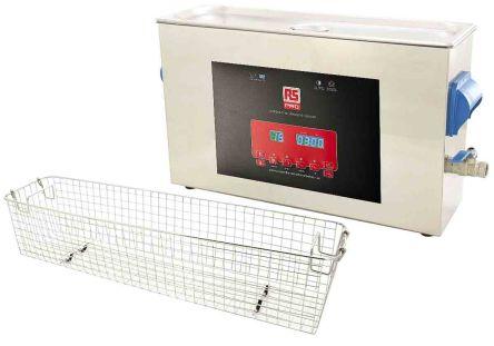 Actual product image Rs Pro Stainless steel ultrasonic bath 10L, 400W, 550mm x 165mm x 310mm (10000 ml)