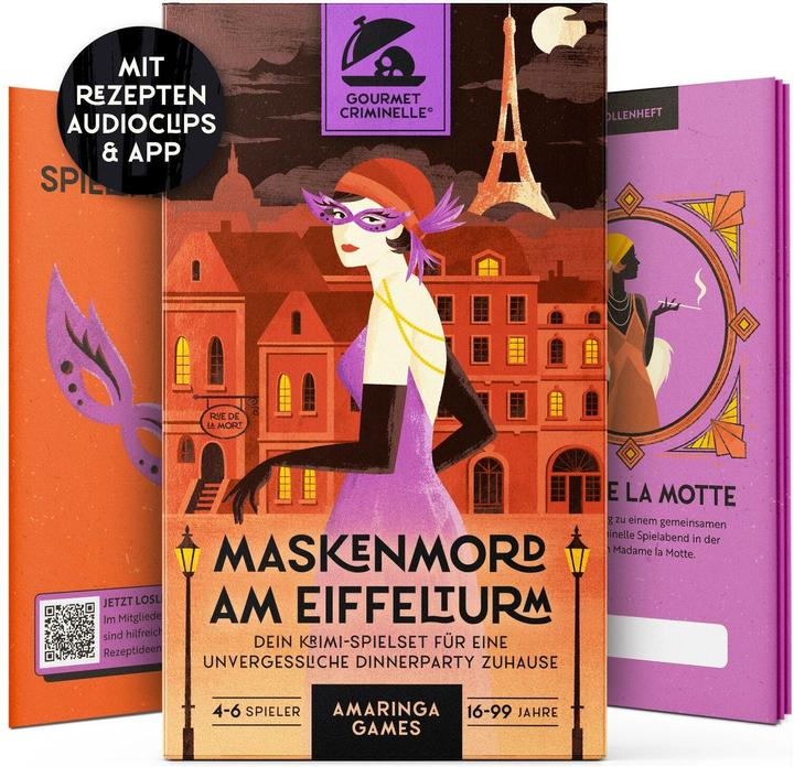 Immagine prodotto Gourmet Criminelle Omicidio in maschera alla Torre Eiffel -DE- (Tedesco)
