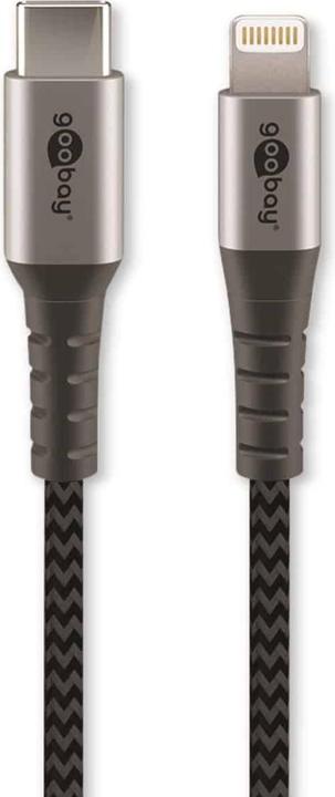 Actual product image Goobay USB type C - Lightning (1 m, USB 3.2 Gen 1)