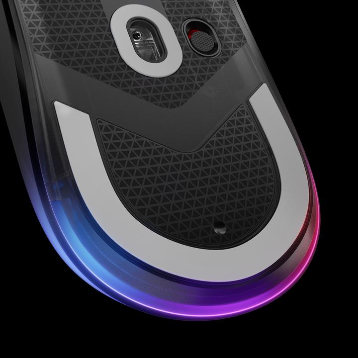 Actual product image Lenovo Legion M410 Wireless RGB Mouse - Mus - 6 knapper - Sort med RGB lys (Wireless, Cable)