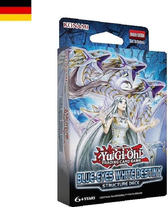 Produktbild Yu-Gi-Oh ! - Structure Deck - Blue Eyes White Destiny (Deutsch, Deck)