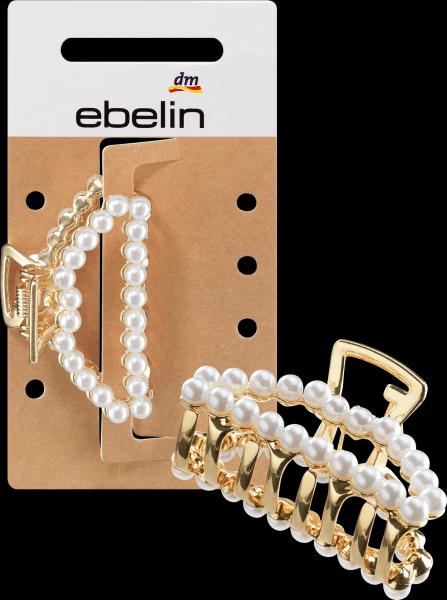 Immagine prodotto dm ebelin Ebelin, fibbia per capelli con perle, 1 pezzo (1 pz.)