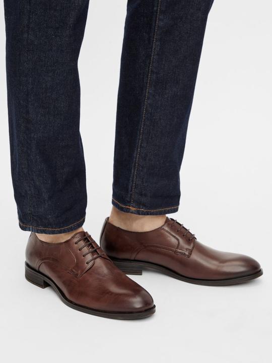Actual product image Bianco BIABYRON Leather Derby Shoes (43)