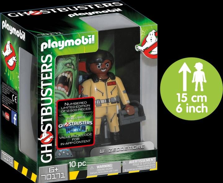 Produktbild Playmobil Ghostbusters Sammlerfigur W. Zeddemore (70171, Playmobil Ghostbusters)