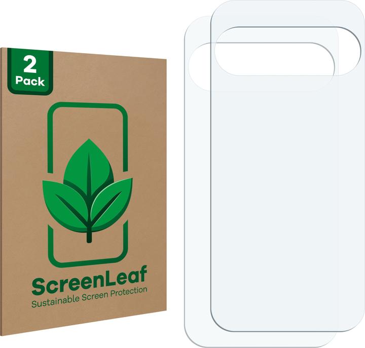 Actual product image ScreenLeaf Protective film sustainable screen protector screen protector film clear transparent (2 Piece, Google Pixel 9 Pro)