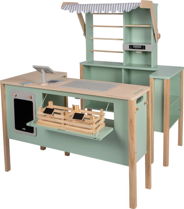 Produktbild small foot Kaufladen und Kinderküche Salbeigrün "fresh"