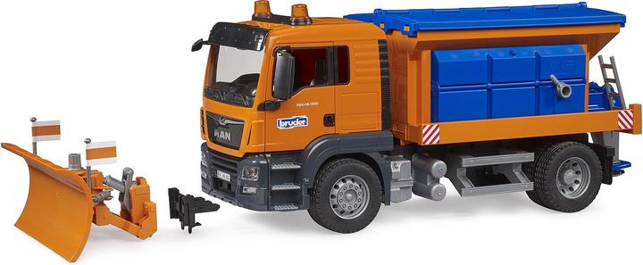 Actual product image Bruder MAN TGS winter service with snow plough