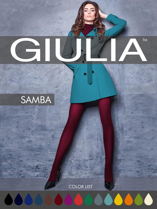 Image du produit Giulia Samba 40 Collant, couleur olive, taille 44-46 (40 DEN, 44 - 46)