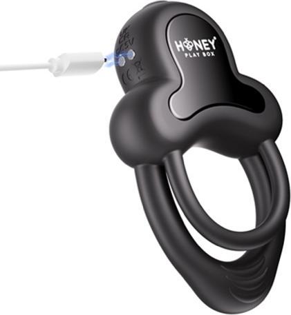 Image du produit Honey Play Box Anello Vibrating Double Cock Ring Noir (75372, LEGO DC)