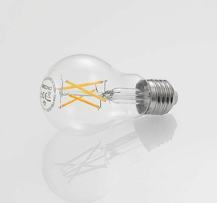 Produktbild Arcchio LED-Lampe E27 4W 2.700K Filament, dimmbar, klar (E27, 4 W, 470 lm, 1 x, E)
