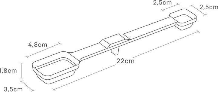 Produktbild Yamazaki Magnetischer Messlöffel TOWER (15 ml)