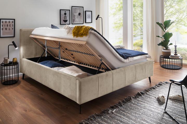 Immagine prodotto Meise Möbel Letto imbottito con rete Lizzano (160 x 200 cm)