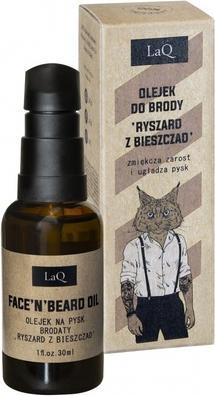 LaQ Beard oil softens facial hair and smoothes the muzzle Ryszard from the Bieszczady Mountains (30 ml)