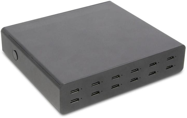 Produktbild LMP USB-C 12-Port GaN Power Adapter 144W für Tablets und Sma (144 W)