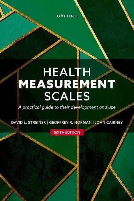 Produktbild Health Measurement Scales (Englisch, Geoffrey R. Norman, David L. Streiner, John Cairney, 2024)