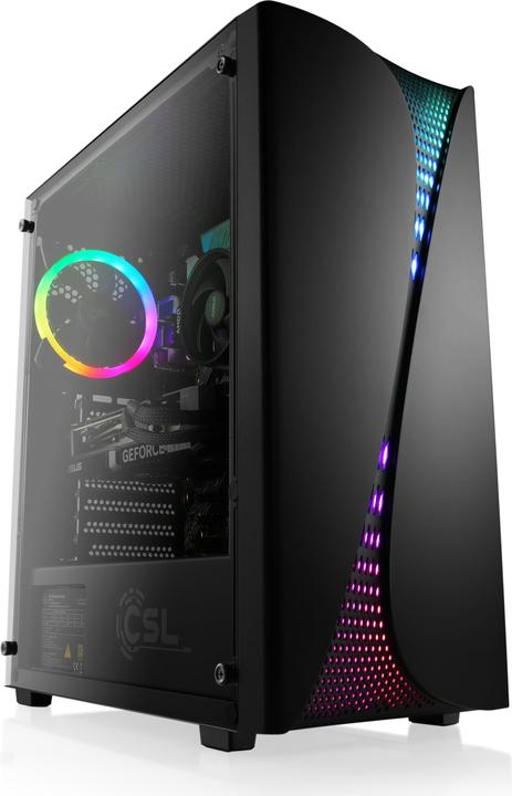 Actual product image CSL Gaming PC M11640H (AMD Ryzen 7 9700X, 32 GB, 1000 GB, GeForce RTX 4060)