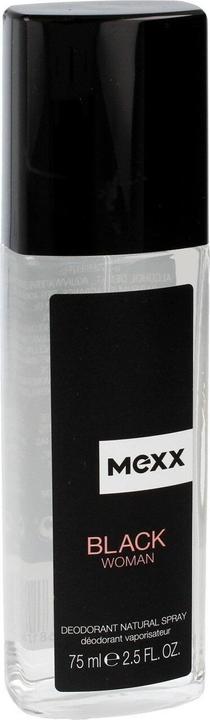 Immagine prodotto Mexx Black Woman deodorante spray naturale 75ml (Getto vaporizzato, 75 ml)