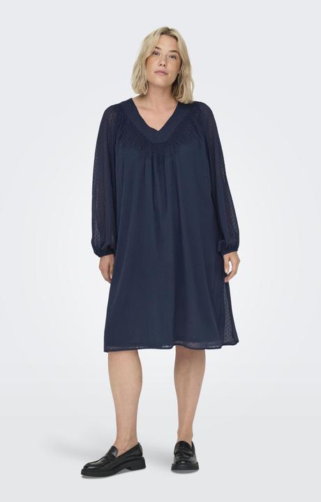 Actual product image Only Regular fit V-neck Elasticated cuffs Midi dress Dress (50)