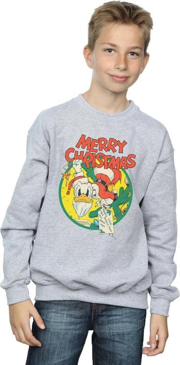 Immagine prodotto Disney Donald Duck Merry Christmas Felpa Ragazzi (128)