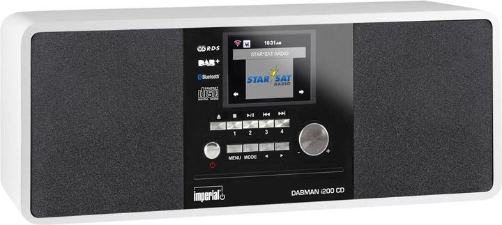 Imperial Dabman i200 CD (Web radio, DAB+, VHF, FM, Wi-Fi)