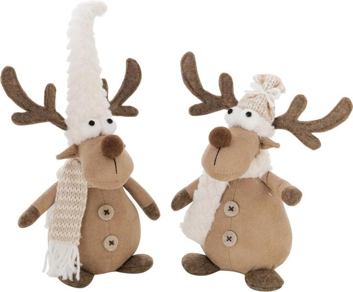Actual product image Boltze Home Boltze Mandy moose beige/cream 31cm assorted (1 piece)