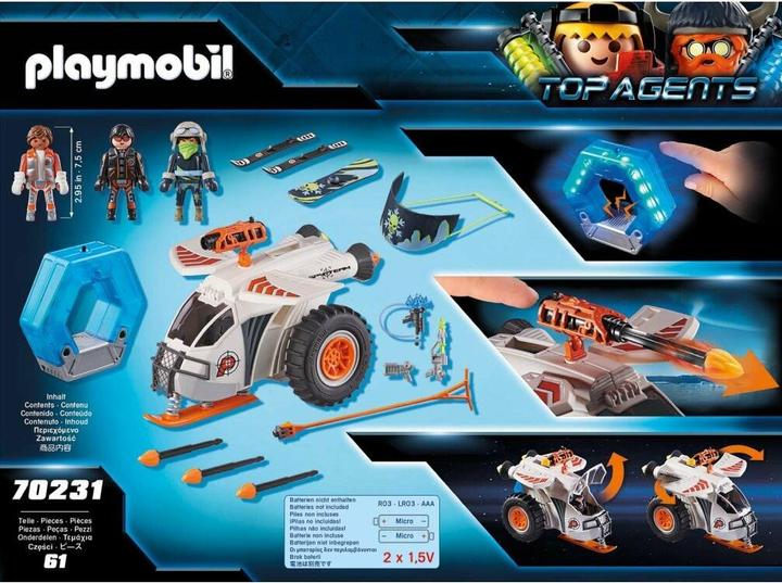 Image du produit Playmobil Équipe d'espionnage en planeur (70231, Top agents Playmobil)