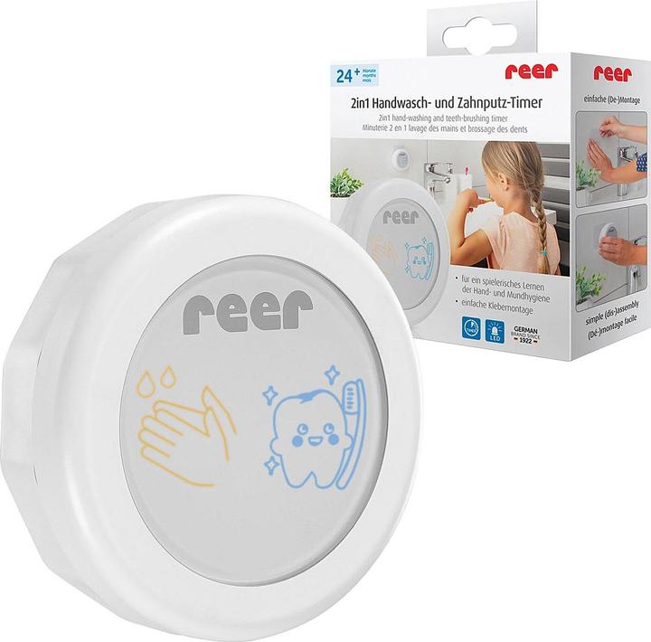 Image du produit Reer Minuteur 2en1 pour le lavage des mains et le brossage des dents (Montre pour le brossage des dents)