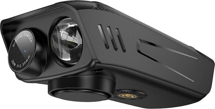 Actual product image Hoco Headphone with microphone riding recorder with screen 2" 4K DV104 black