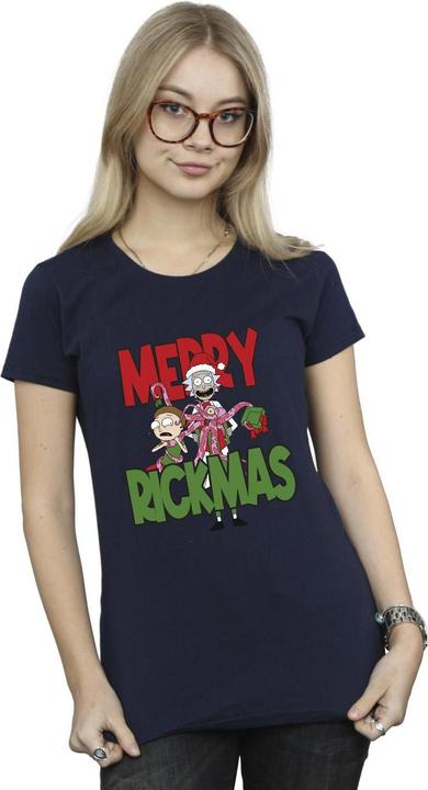Image du produit Rick And Morty - T-shirt MERRY RICKMAS - Femme (M)