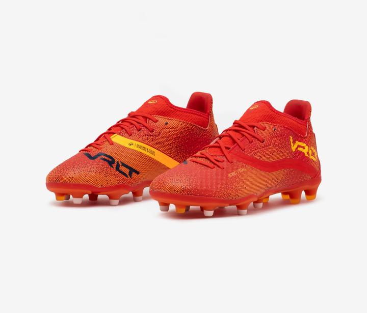 Immagine prodotto Kipsta Kids' Lace-Up Football Boots Viralto III FG - Red (39)