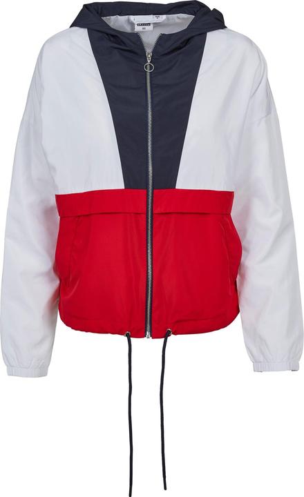 Actual product image Urban Classics Ladies 3-Tone Oversize Windbreaker (S)