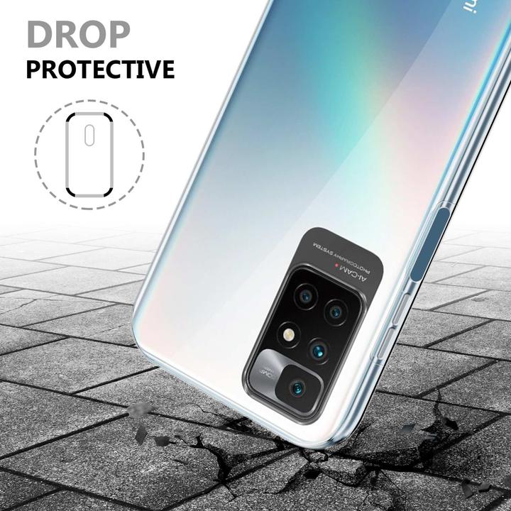 Produktbild Cadorabo TPU 360 Grad Case Hülle (Xiaomi Redmi 10, Xiaomi Redmi Note 11)