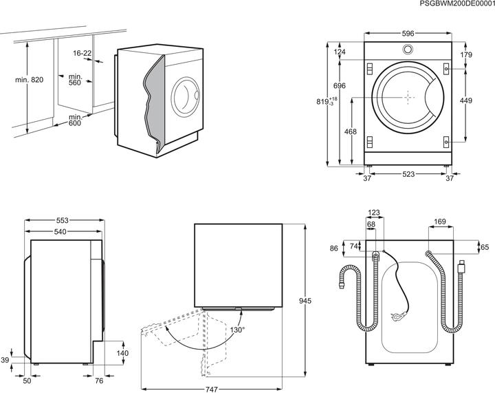 Immagine prodotto Electrolux WTGL3VI300 (Spina UE)