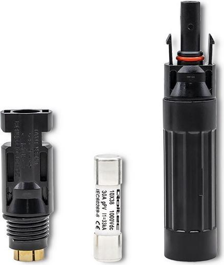 Produktbild Qoltec Solar connector with fuse, connecto (Solarstecker)