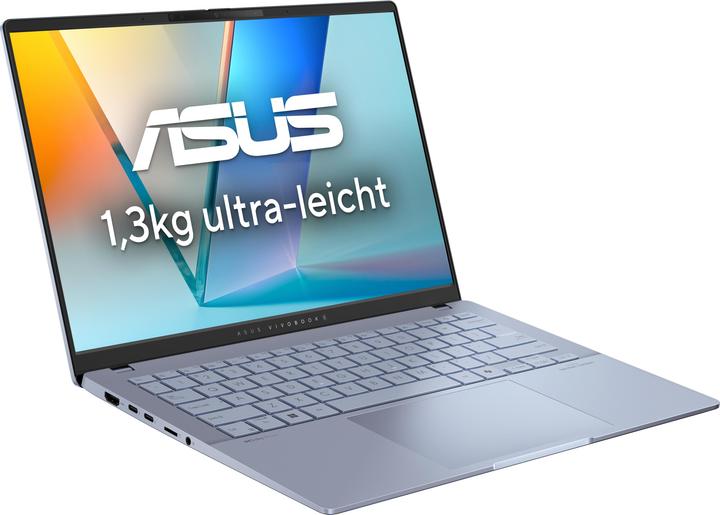 Immagine prodotto ASUS Vivobook S 14 (14", Intel Core Ultra 7 258V, 32 GB, 1000 GB, DE)