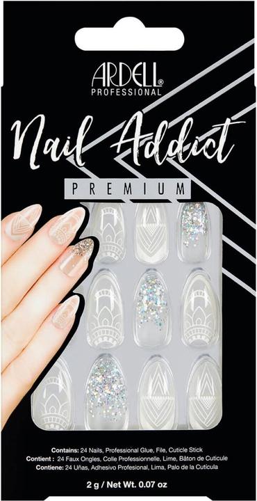 Produktbild Ardell Nail Addict - Nail Addict Glass Deco (Nagelutensil, Transparent, Weiss)