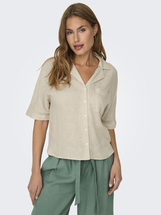 Immagine prodotto Only Vestibilità regolare Colletto da camicia Taglio voluminoso delle maniche Camicia da camicia (XS)