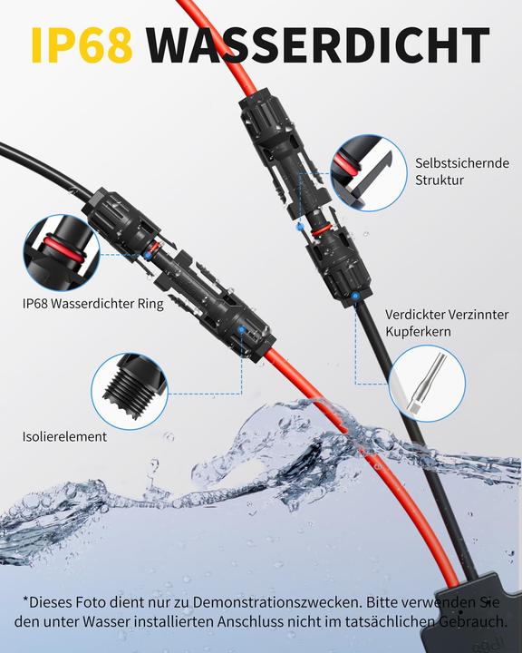 Actual product image Enernova Solarkabel Y-Verteiler für bis zu 4 Module (Solar cable)