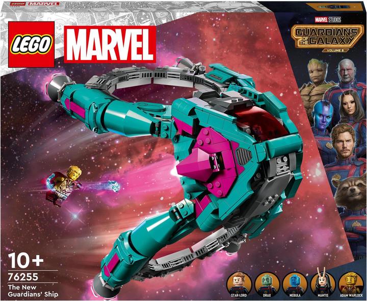 Actual product image LEGO The Guardians' new ship (76255, LEGO Marvel)