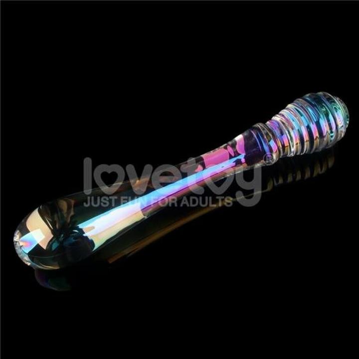 Produktbild Love Toy LoveToy Twilight Gleam Glas Dildo Twin Pleasures