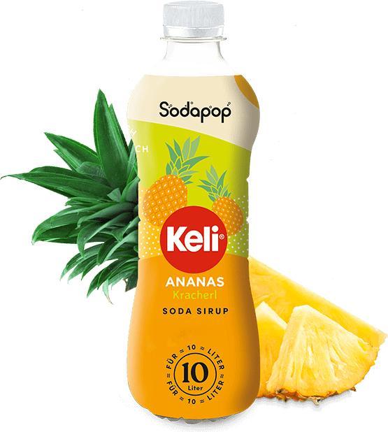 Mysodapop Sodapop Dranken Siroop KELI Ananas Siroop