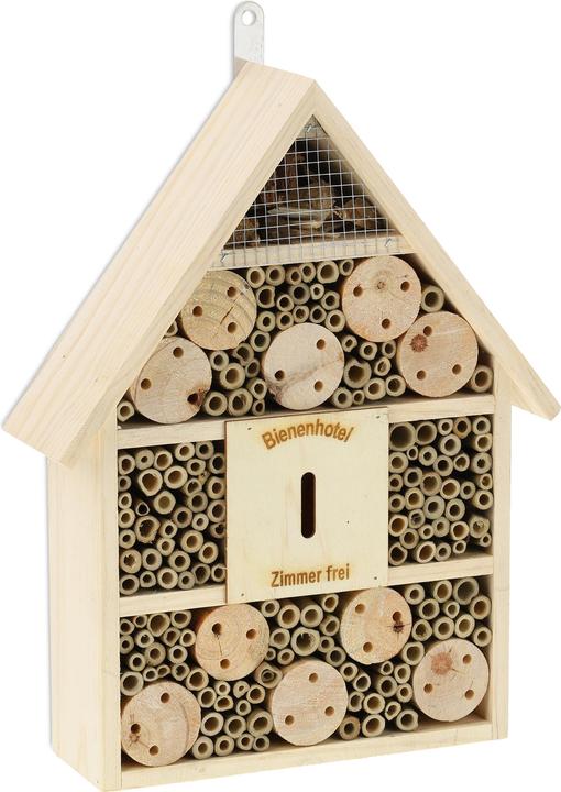 Actual product image Relaxdays Bee hotel (Bee, Wild bees)