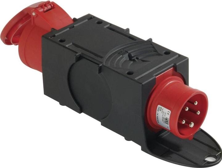 Actual product image PCE CEE-Stecker 16 A auf CEE-Kupplung 32 A mit Bügel