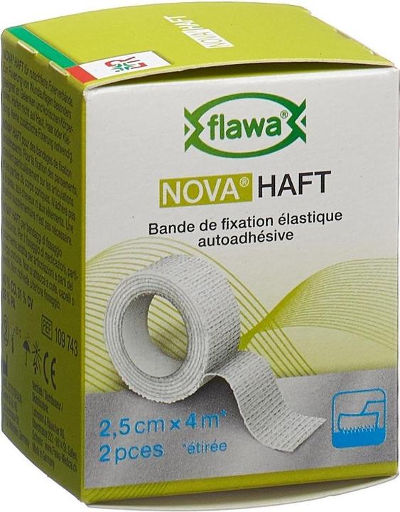 Actual product image Flawa Adhesive cohesive gauze bandage
