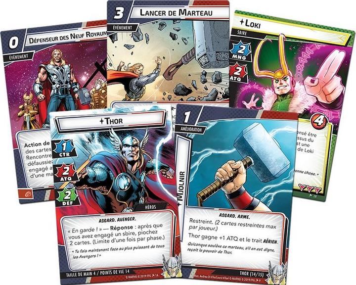 Actual product image FFG Marvel Champions - Thor (French)