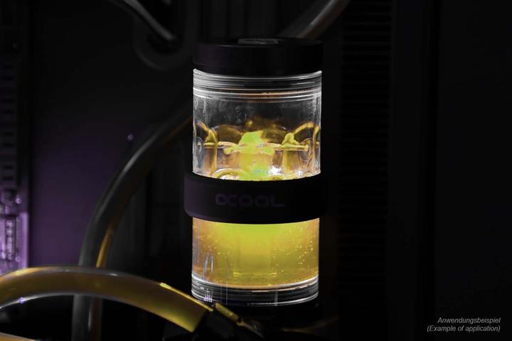 Image du produit Alphacool Eau glacée cristal jaune UV (1000 ml, Prêt à l'emploi)