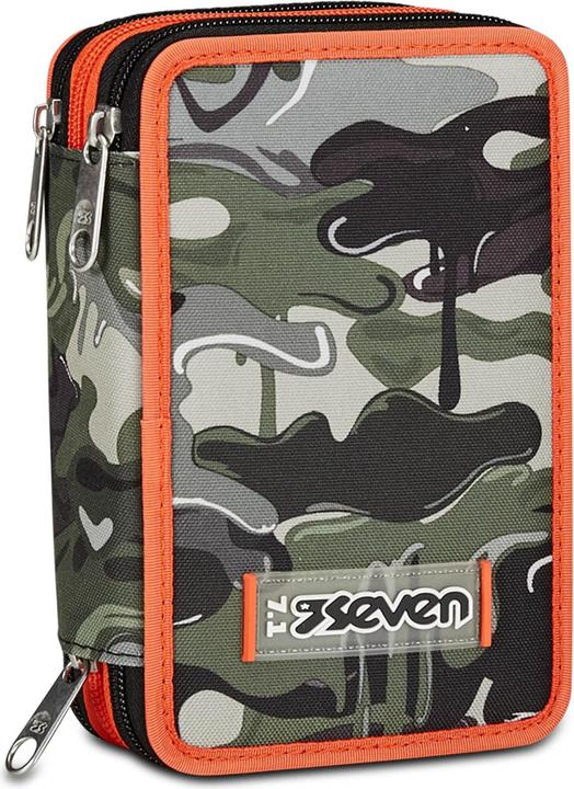 Produktbild Seven Schulranzen 3 Reissverschlüsse Grün